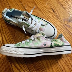 Watercolor Shoreline Converse size 7
